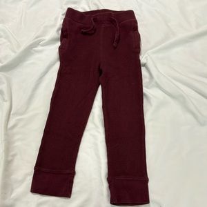 Girls toddler waffle pants